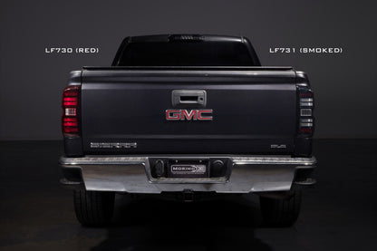 Morimoto XB LED Tail Lights GMC Sierra 2014-2018 - Red Lens Set