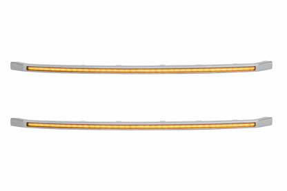 Morimoto XBG LED DRL Grille Inserts Ford Super Duty Platinum 2020-2022 - Amber DRL Set