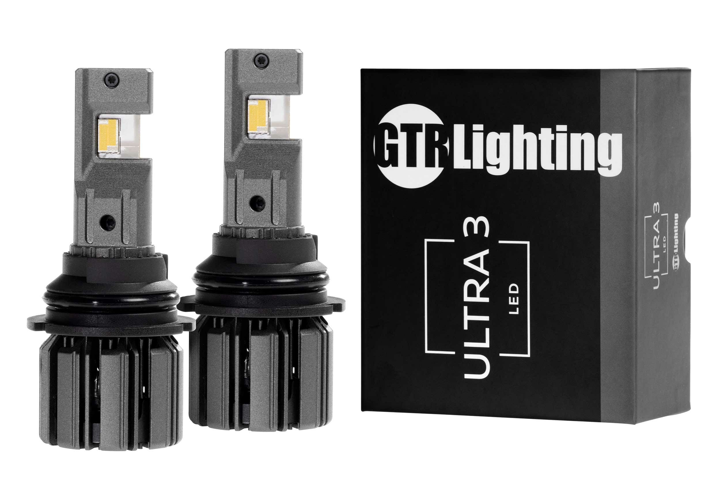 GTR Lighting Ultra 3 LED Bulbs 9007/9004 - Hi/Lo Pair (3300 Lumens)