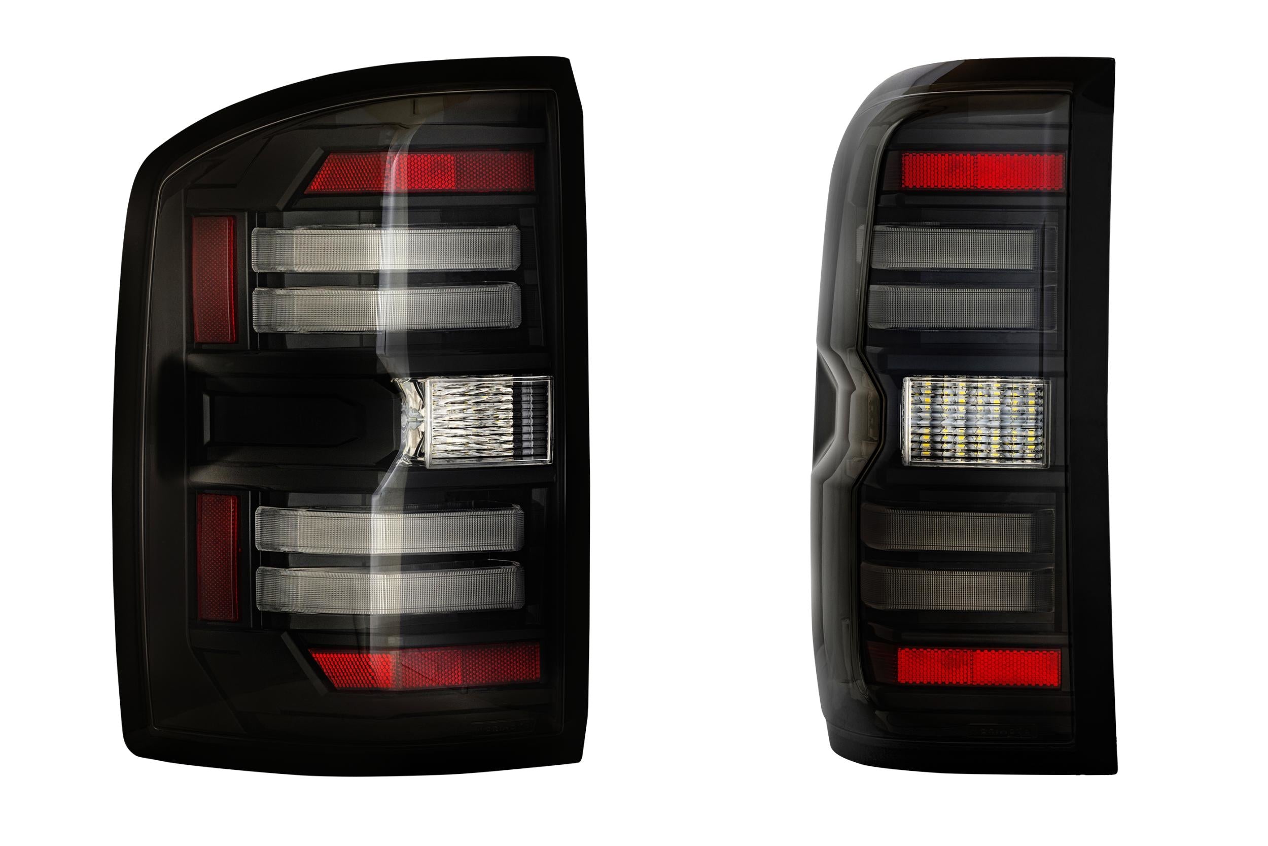 Morimoto XB LED Tail Lights GMC Sierra 2014-2018 - Smoked Lens Set