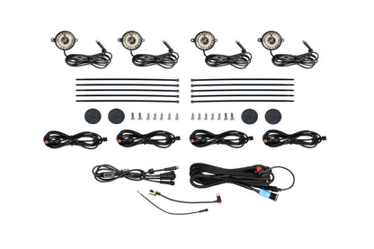 Morimoto Rock Light Kit White LED - 4 Pack