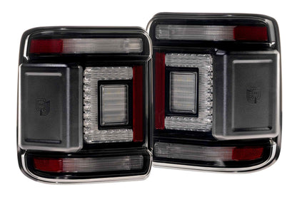Morimoto XB LED Tail Lights Jeep Wrangler JL 2018+ - Smoked Lens Set