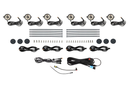 Morimoto Rock Light Kit White LED - 6 Pack