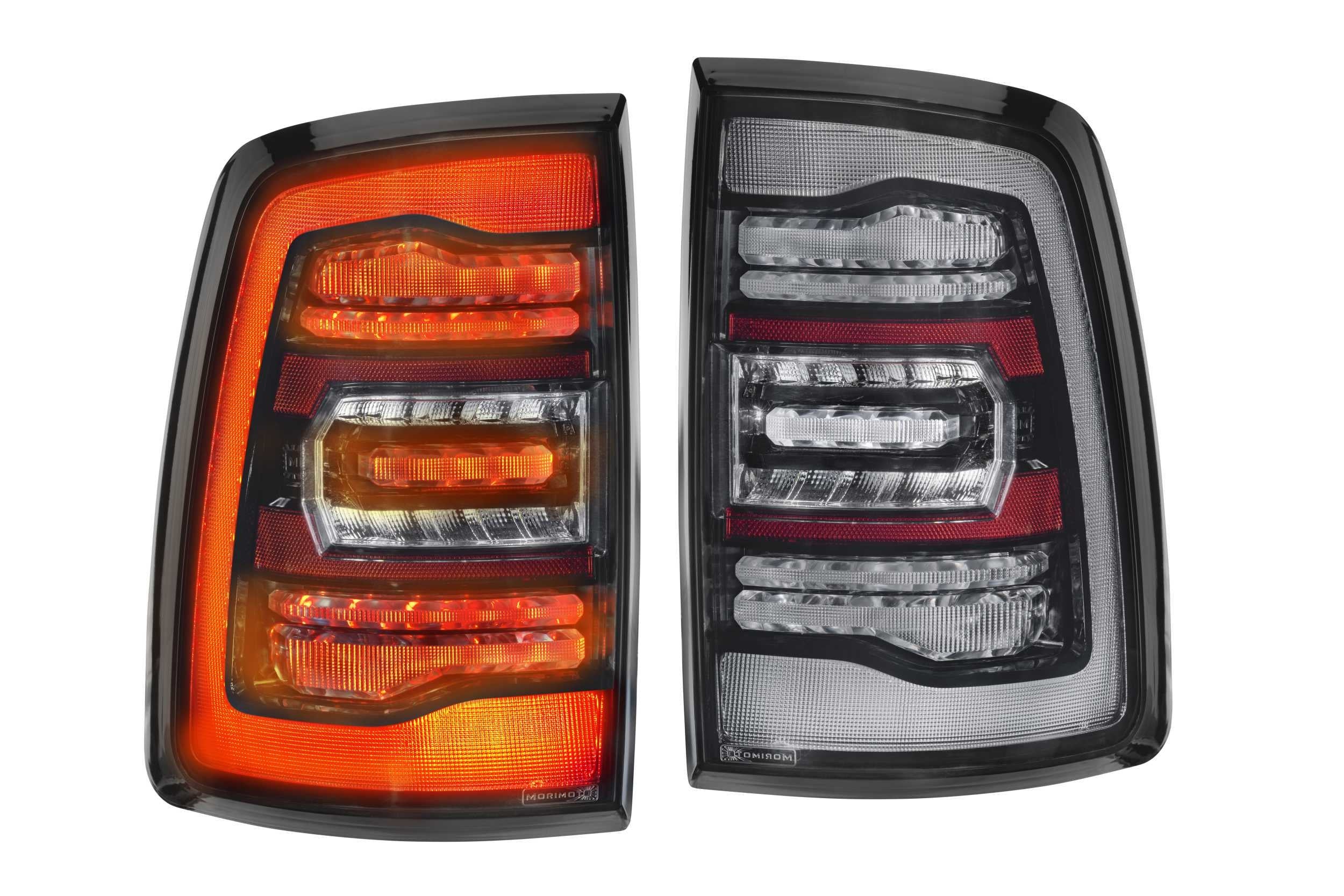 Morimoto XB LED Tail Lights Dodge Ram 2009-2018 - Smoked Lens Set