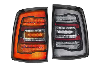 Morimoto XB LED Tail Lights Dodge Ram 2009-2018 - Smoked Lens Set