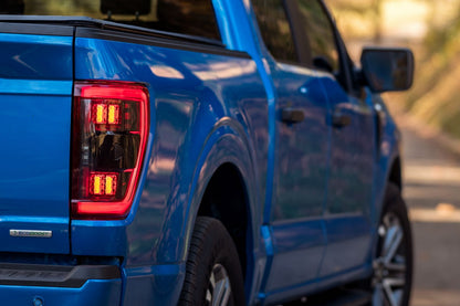Morimoto XB LED Tail Lights Ford F-150 2021-2023 - Red Lens Set