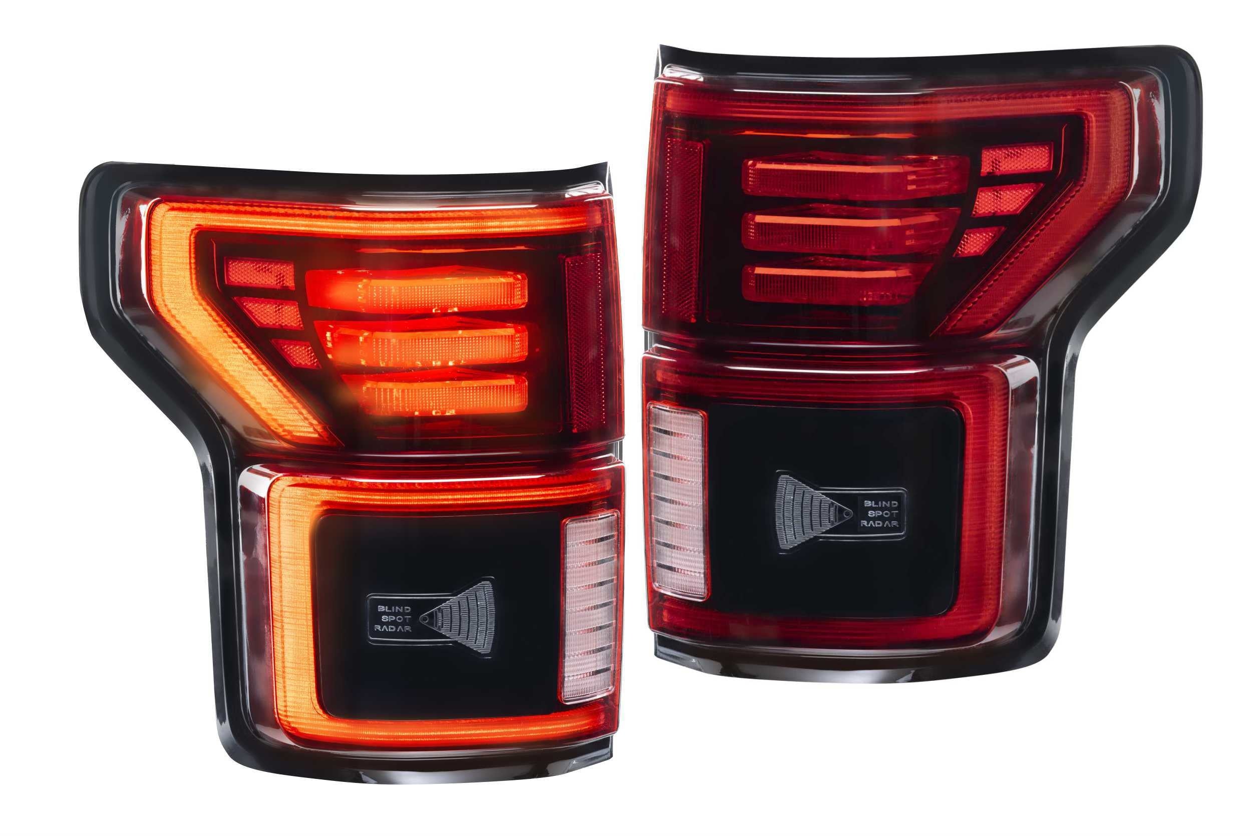 Morimoto XB LED Tail Lights Ford F-150 2015-2020 - Red Lens Set