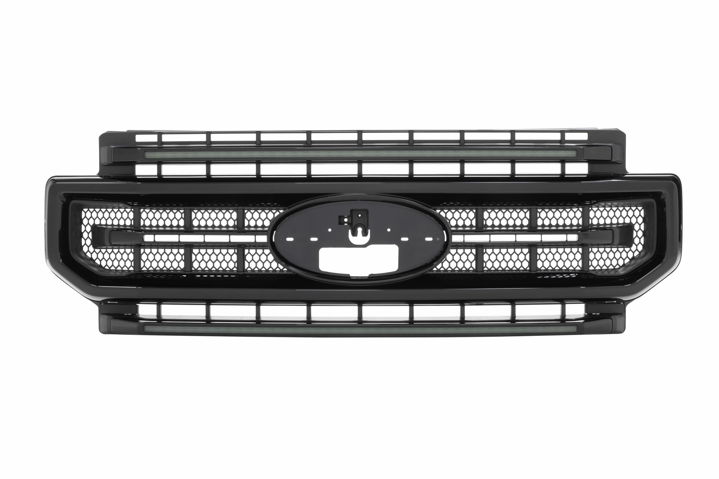 Morimoto XBG LED Grille Ford Super Duty 2020-2022 - Black with White DRL