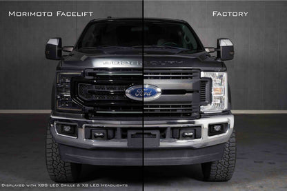 Morimoto XBG Front End Conversion Kit Ford Super Duty 2017-2019 to 2020-2022