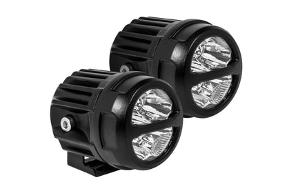 Pro Comp S4-R LED Pods - 2x2 Round 20W Spot Beam (Pair)