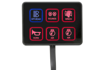 Pro Comp SS6 Universal Upfitter Switch Panel