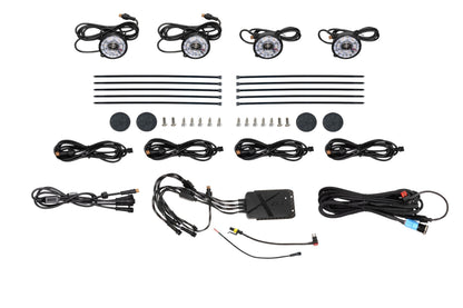Morimoto Rock Light Kit RGB LED - 4 Pack with Bluetooth Controller