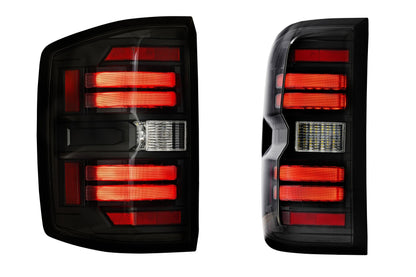 Morimoto XB LED Tail Lights Chevrolet Silverado 2014-2019 - Smoked Lens Set