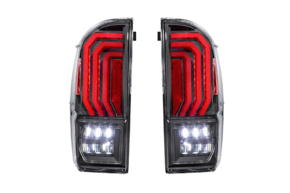Morimoto XB LED Tail Lights Toyota Tacoma 2016-2023 - Clear Lens Set