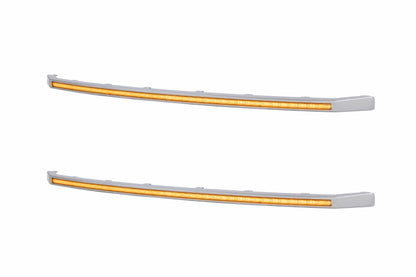 Morimoto XBG LED DRL Grille Inserts Ford Super Duty Platinum 2020-2022 - Amber DRL Set