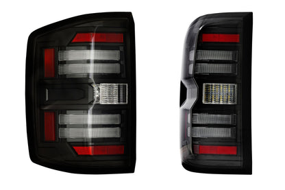 Morimoto XB LED Tail Lights Chevrolet Silverado 2014-2019 - Smoked Lens Set