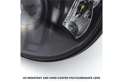 Pro Comp 7" Round LED Headlights - Hi/Lo Beam (07-18 Jeep Wrangler JK)