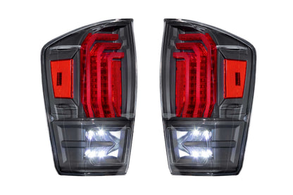 Morimoto XB LED Tail Lights Toyota Tacoma 2016-2023 - Clear Lens Set