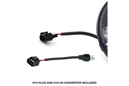 Pro Comp 7" Round LED Headlights - Hi/Lo Beam (07-18 Jeep Wrangler JK)