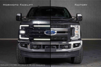 Morimoto XBG Front End Conversion Kit Ford Super Duty 2017-2019 to 2020-2022
