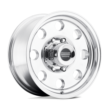 American Racing AR172 Baja 15x8 5x5.0 Polished -19mm Offset