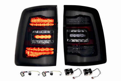 Morimoto XB LED Tail Lights Ram HD 2019+ - Smoked Lens Set