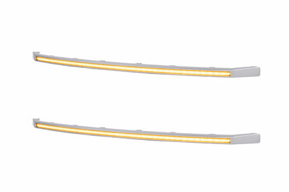 Morimoto XBG LED DRL Grille Inserts Ford Super Duty Platinum 2020-2022 - Amber DRL Set