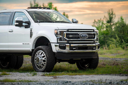 Morimoto XBG LED Grille Ford Super Duty 2020-2022 - Chrome with White DRL