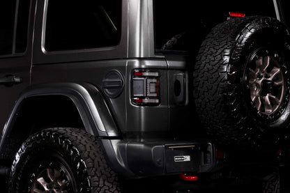 Morimoto XB LED Tail Lights Jeep Wrangler JL 2018+ - Smoked Lens Set