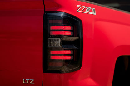 Morimoto XB LED Tail Lights Chevrolet Silverado 2014-2019 - Smoked Lens Set