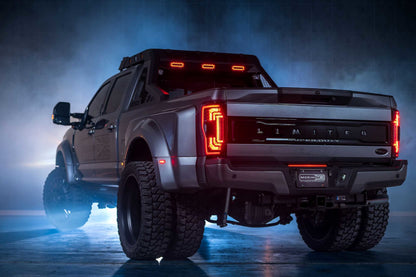 Morimoto XB LED Tail Lights Ford Super Duty 2017-2022 - Red Lens Set