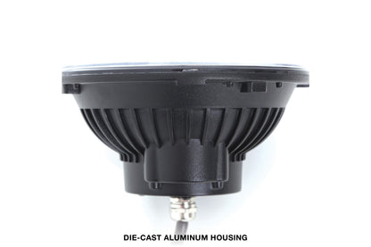Pro Comp 7" Round LED Headlights - Hi/Lo Beam (07-18 Jeep Wrangler JK)