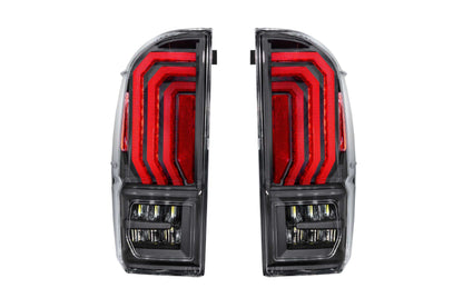Morimoto XB LED Tail Lights Toyota Tacoma 2016-2023 - Clear Lens Set