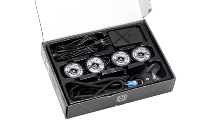 Morimoto Rock Light Kit RGB LED - 4 Pack with Bluetooth Controller