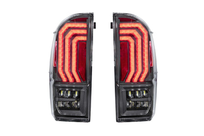 Morimoto XB LED Tail Lights Toyota Tacoma 2016-2023 - Clear Lens Set