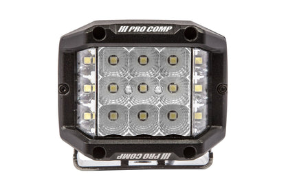 Pro Comp LED Pods - Wide Angle 75W White Combo Beam (Pair)