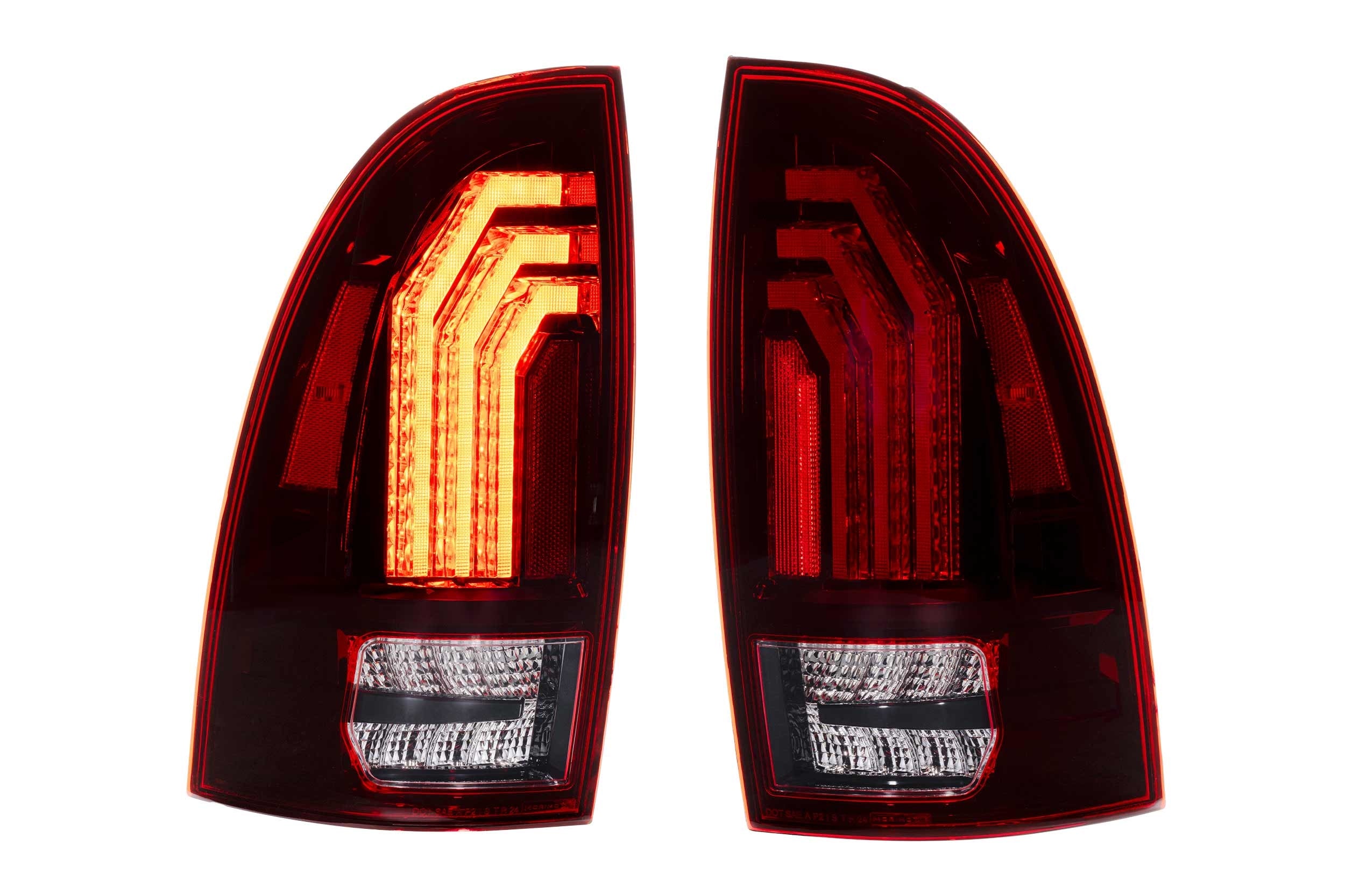 Morimoto XB LED Tail Lights Toyota Tacoma 2005-2015 - Red Lens Set