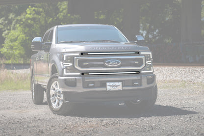 Morimoto XBG LED DRL Grille Inserts Ford Super Duty Platinum 2020-2022 - White DRL Set