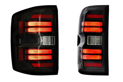 Morimoto XB LED Tail Lights Chevrolet Silverado 2014-2019 - Smoked Lens Set