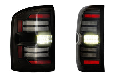 Morimoto XB LED Tail Lights GMC Sierra 2014-2018 - Smoked Lens Set