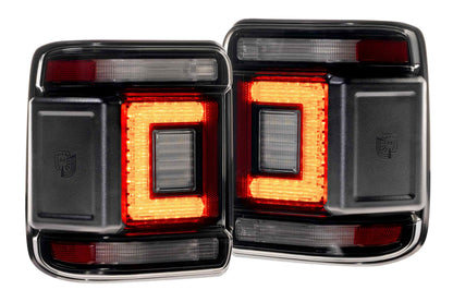 Morimoto XB LED Tail Lights Jeep Wrangler JL 2018+ - Smoked Lens Set