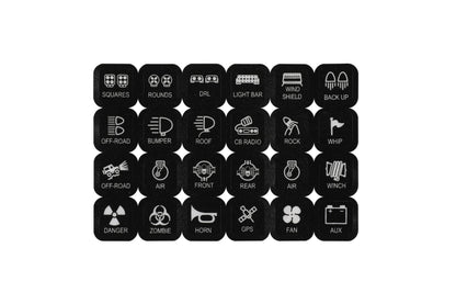 Pro Comp SS6 Universal Upfitter Switch Panel