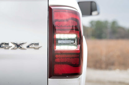 Morimoto XB LED Tail Lights Dodge Ram 2009-2018 - Red Lens Set