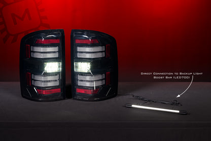 Morimoto XB LED Tail Lights GMC Sierra 2014-2018 - Smoked Lens Set