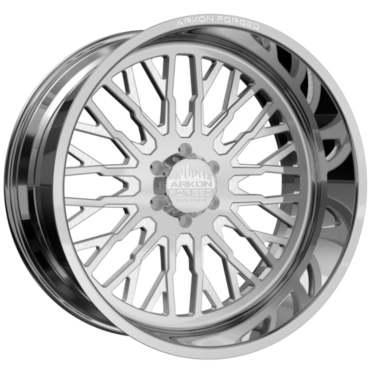 Set of 4 ARKON Forged Dallas 20x12 5x5.5 -51 Polished Wheels