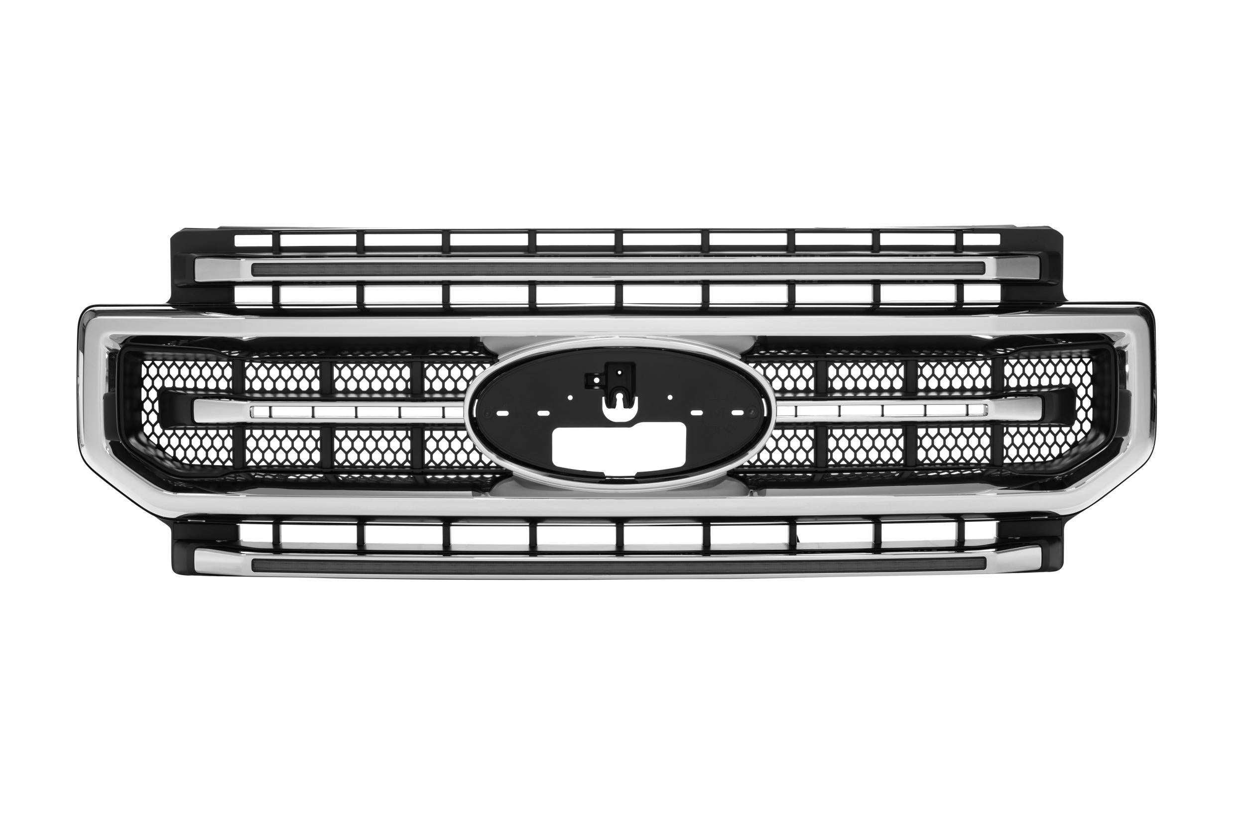 Morimoto XBG LED Grille Ford Super Duty 2020-2022 - Chrome with White DRL