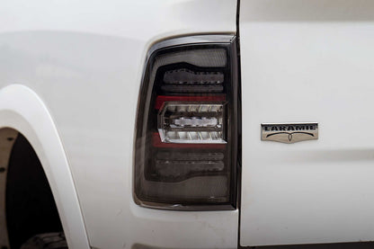 Morimoto XB LED Tail Lights Dodge Ram 2009-2018 - Smoked Lens Set