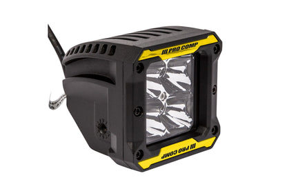 Pro Comp Gen 3 LED Pods - 2x2 Square 12W White Spot Beam (Pair)