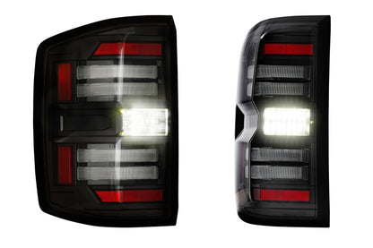 Morimoto XB LED Tail Lights Chevrolet Silverado 2014-2019 - Smoked Lens Set