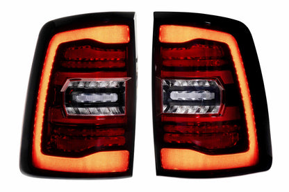 Morimoto XB LED Tail Lights Ram HD 2019+ - Red Lens Set